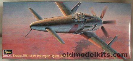 Hasegawa 1/72 Kyushu J7W1 18-shi Shinden, AP36 plastic model kit